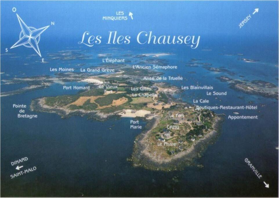 Studio De La Mer A Donville Les Bains المظهر الخارجي الصورة